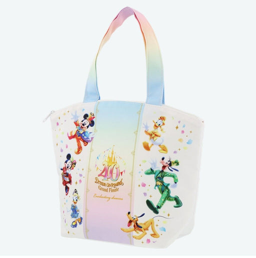 Pre-Order Tokyo Disney Resort 2023 TDR 40th Souvenir Lunch Bag Mickey & Friends