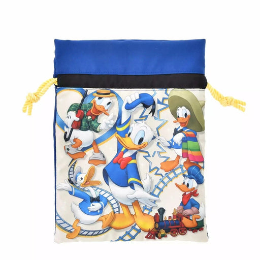 Pre-Order Disney Store JAPAN 2024 Donald Birthday 90th KINCHAKU purse Bag JDS