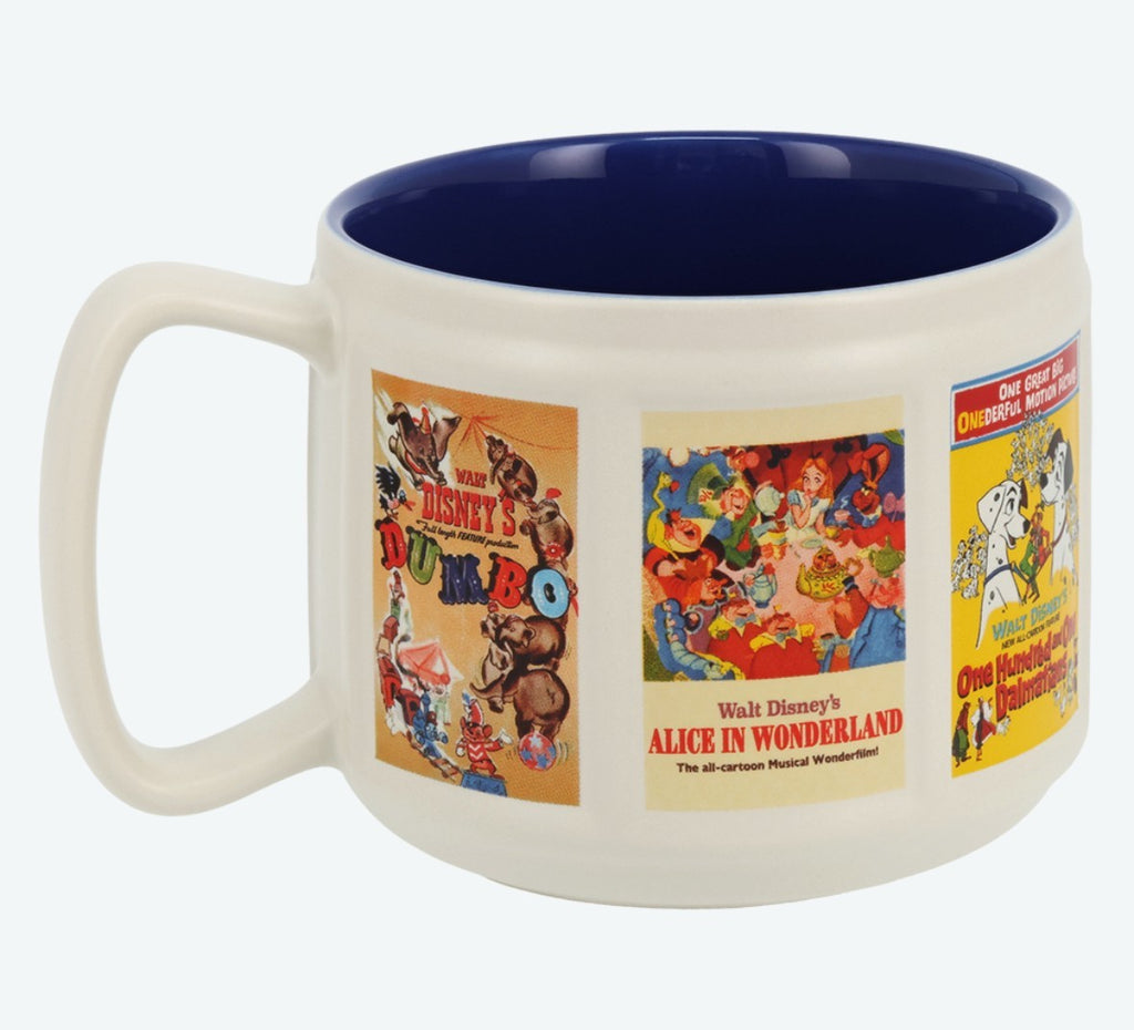 ディズニーポスターコレクション コップ 1933-1939 II ★2666 Pre-Order Tokyo Disney Resort 2025 Mug Cup Classics Movie