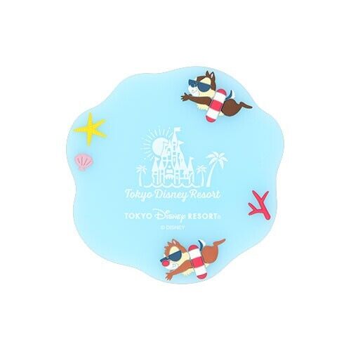 Pre-Order Tokyo Disney Resort 2024 SUISUI Summer Drink Coaster Chip & Dale