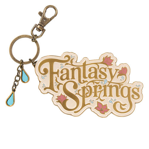 Pre-Order Tokyo Disney Resort 2024 TDS Fantasy Springs Logo Key Chain