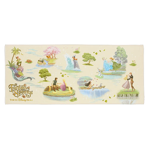 Pre-Order Tokyo Disney Resort 2024 TDS Fantasy Springs Art Face Towel