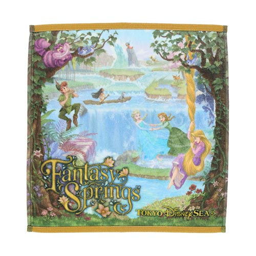 Pre-Order Tokyo Disney Resort 2024 TDS Fantasy Springs Art Mini Towel