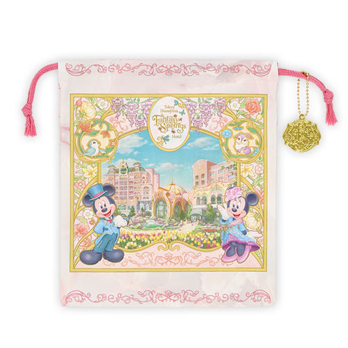 Pre-Order Tokyo Disney Resort 2024 TDS Fantasy Springs Hotel KINCHAKU Purse Bag