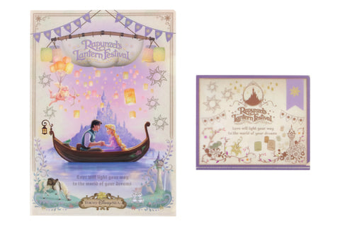 Pre-Order Tokyo Disney Resort 2024 TDS Fantasy Springs Rapunzel Clear folder Set Tangled