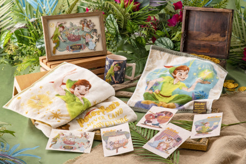 Pre-Order Tokyo Disney Resort 2024 TDS Fantasy Springs Peter Pan Mini Towel