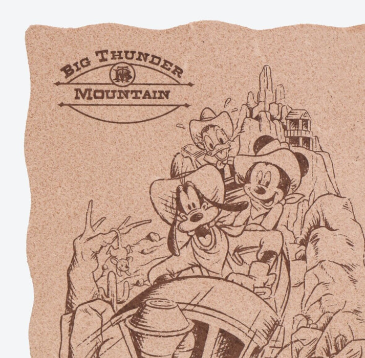 Pre-Order Tokyo Disney Resort Big Thunder Mountain Mickey Donald Goofy Postcard