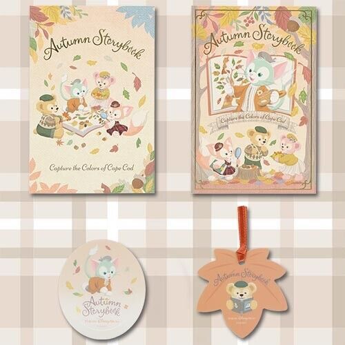 Pre-Order Tokyo Disney Resort 2023 Duffy Autumn Storybook Postcard set