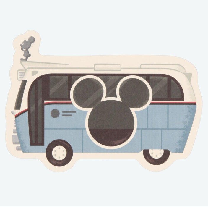 Pre-Order Tokyo Disney Resort 2024 Park Icon Postcard Mickey Ear Hat & Cruiser