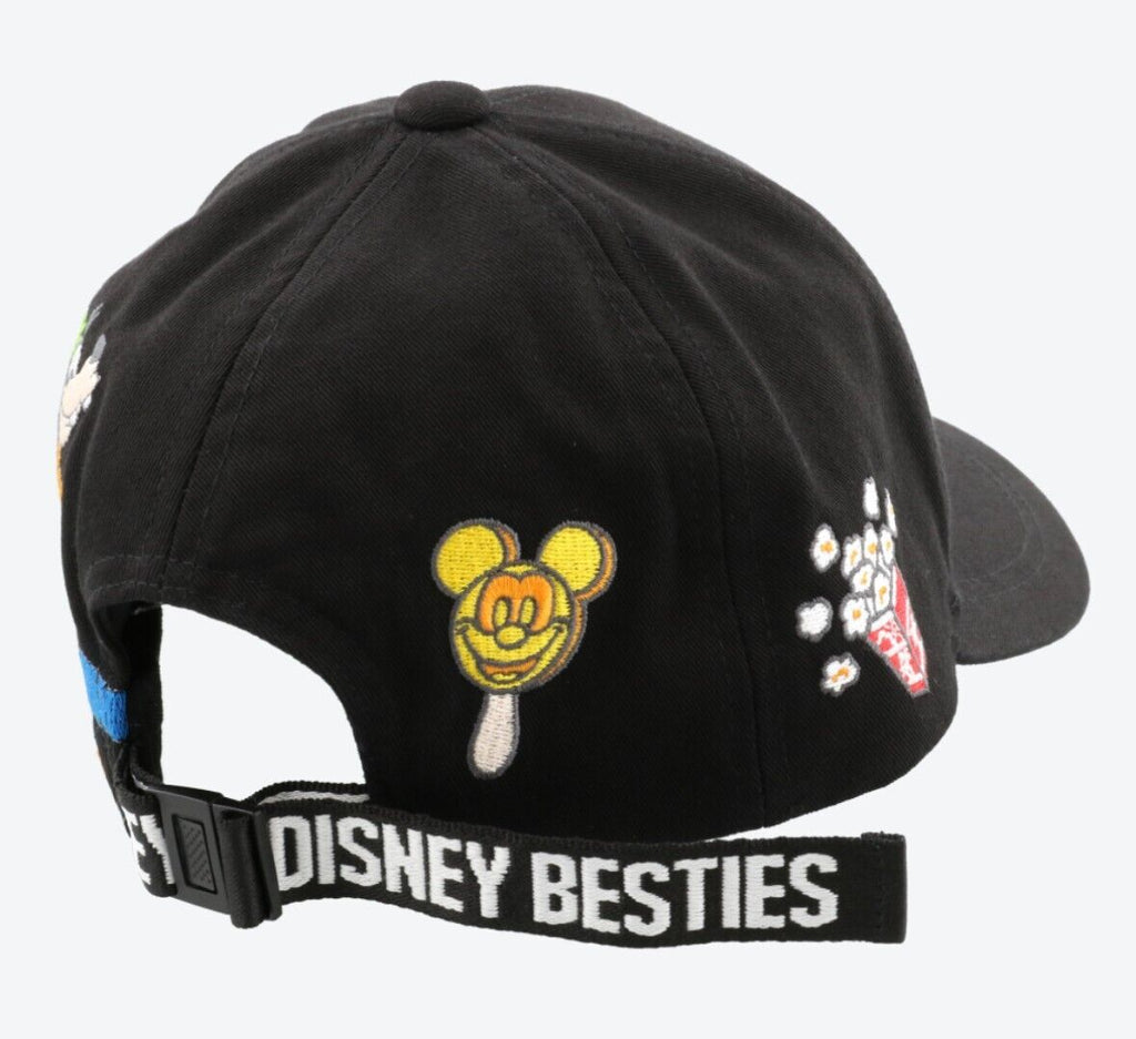 Pre-Order Tokyo Disney Resort Cap Disney Besties Black Mickey Friends