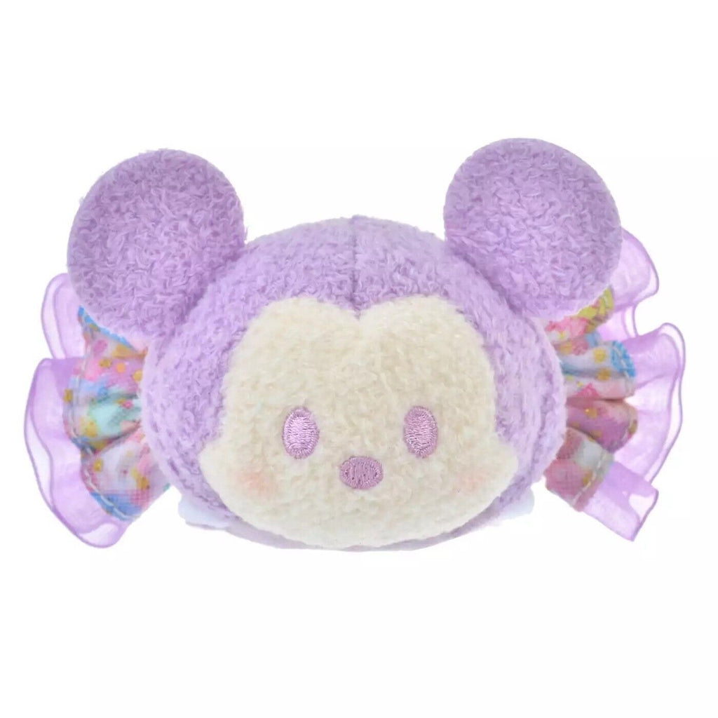 Mickey & Minnie Plush Keychain Tsum Tsum Disney Store Japan 2023