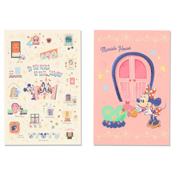 Pre-Order Tokyo Disney Resort 2023 Park Window & Door Postcard Clear Folder Set