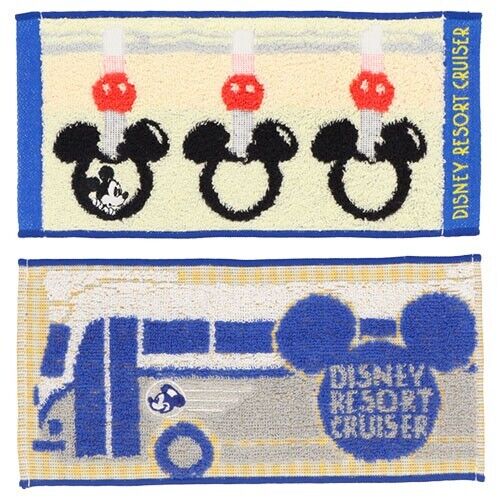 Pre-Order Tokyo Disney Resort Mini Towel Set Disney Resort Cruiser set