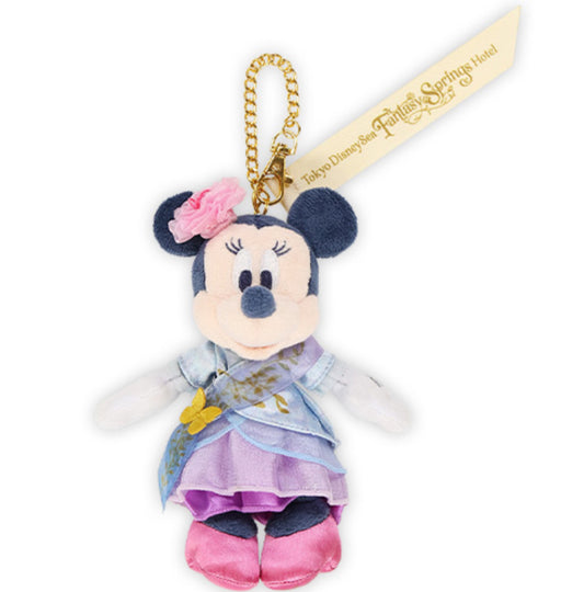 Pre-Order Tokyo Disney Resort 2024 TDS Fantasy Springs Hotel Plush Badge Minnie