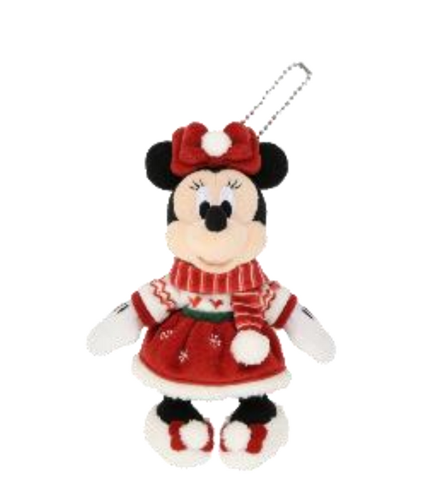 Pre-Order Tokyo Disney Resort Christmas 2024 Plush Badge Minnie