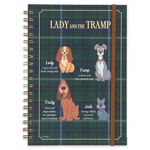 Pre-Order Tokyo Disney Resort 2025 Lady & The Tramp Notebook TDR