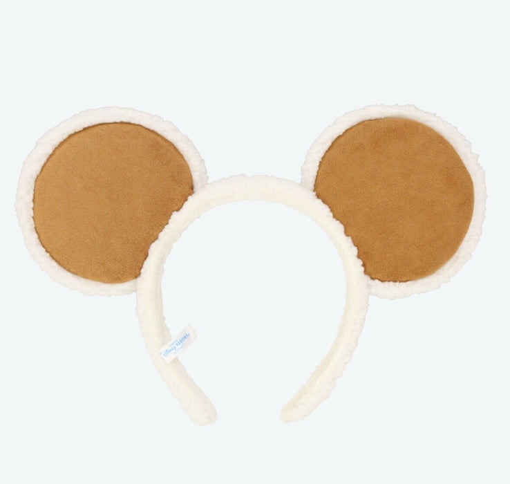 Pre-Order Tokyo Disney Resort 2024 New Headband Ears Mickey White x Brown