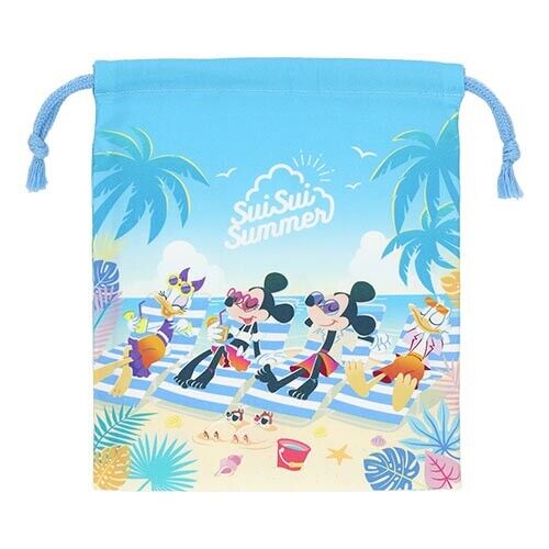 Pre-Order Tokyo Disney Resort 2024 SUISUI Summer KINCHAKU Purse Bag