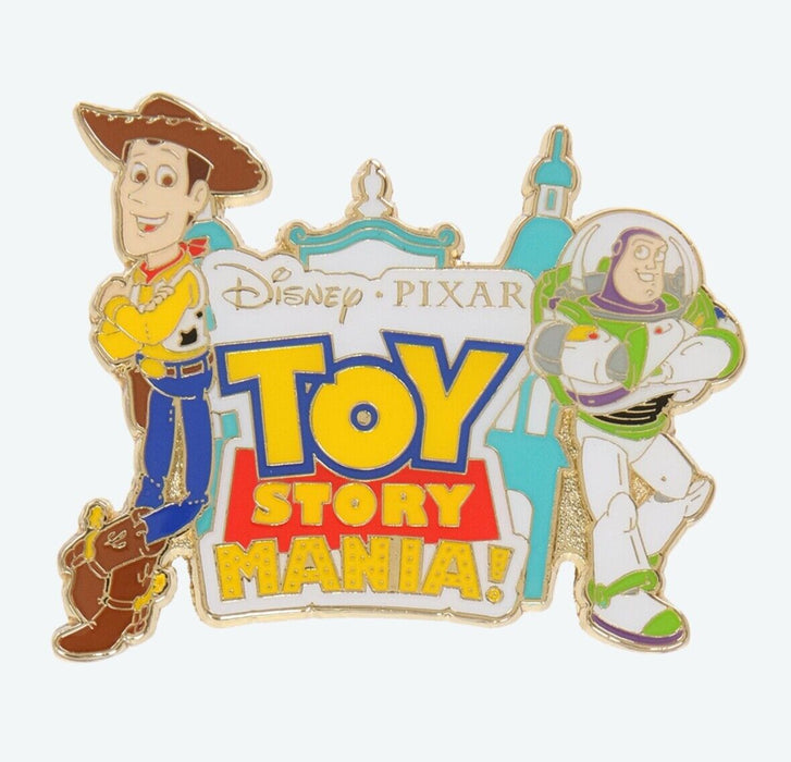 Pre-order Tokyo Disney Resort Pin 2024 Attraction Toy Story Mania Woody Buzz