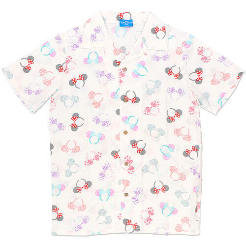 Pre-Order Tokyo Disney Resort 2023 Minnie In Style Headband Hawaiian Aloha Shirt