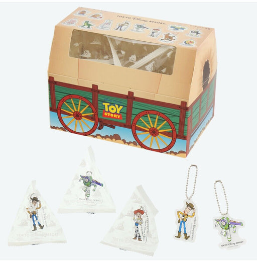 Pre-Order Tokyo Disney Resort 2024 Key Chain Set 12 PCS Toy Story Andy Toy Box