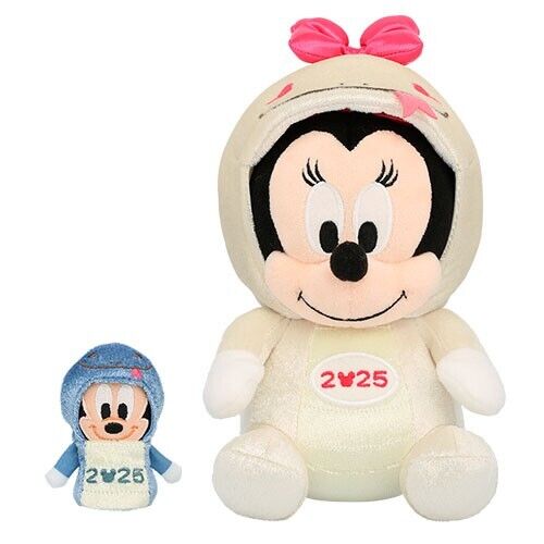 Pre-Order Tokyo Disney Resort 2025 New Year of Snake Plush Minnie with Mickey