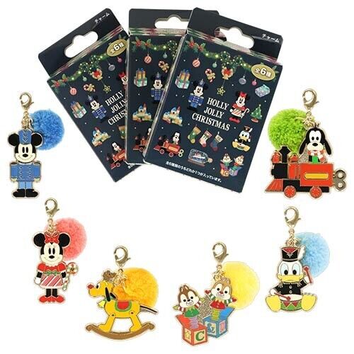 Pre-Order Tokyo Disney Resort 2024 Christmas Charm Set Full 6 PCS Mickey Friends