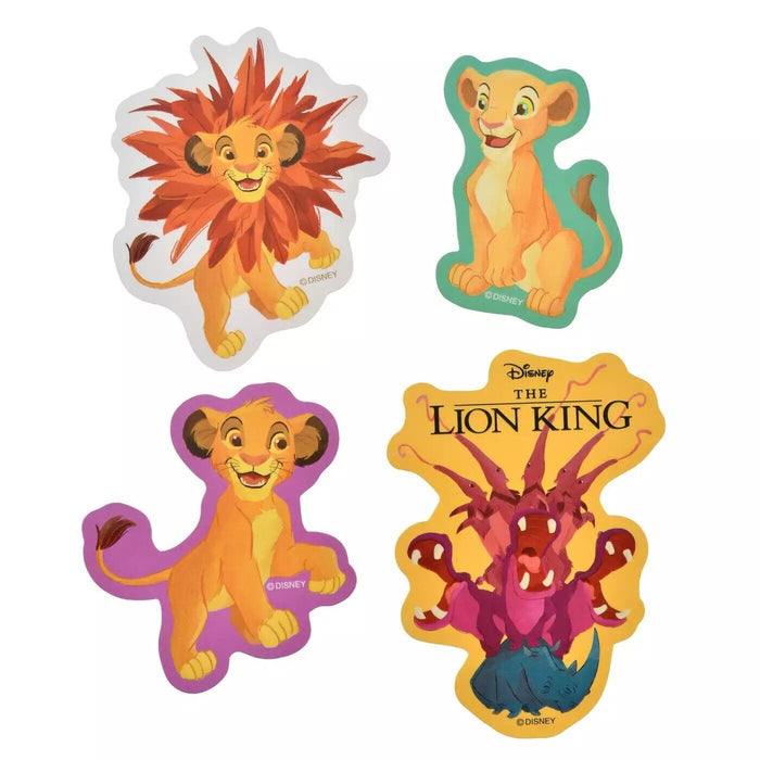 Pre-Order Disney Store JAPAN 2024 The Lion King 30th Sticker set Simba 4 PCS