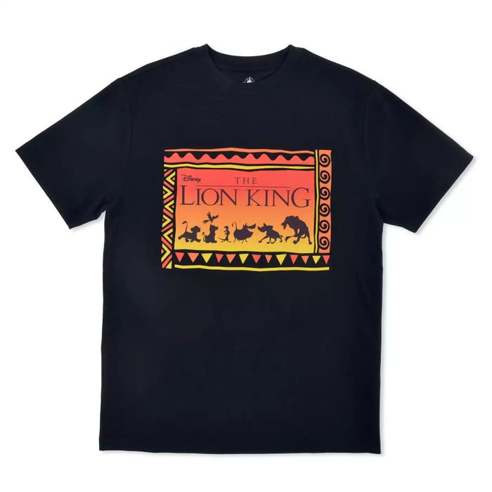 Pre-Order Disney Store JAPAN 2024 The Lion King 30th T-Shirts Black