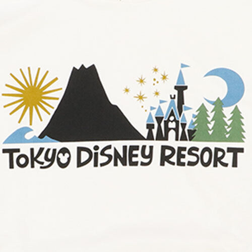 Pre-Order Tokyo Disney Resort 2023 Park Icon ECO Project Hoodie White