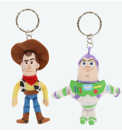 Pre-Order Tokyo Disney Resort Pair Plush Key chain Set Woody & Buzz Toy Story
