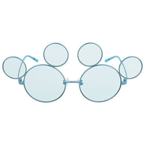 Pre-Order Tokyo Disney Resort 2024 SUISUI Summer Mickey Shape Sunglasses Blue