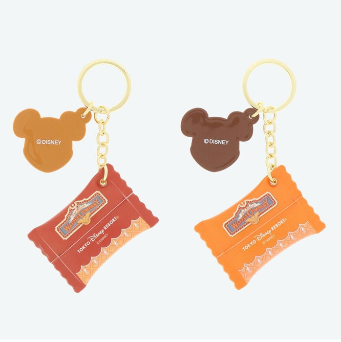 Pre-Order Tokyo Disney Resort 2024 Key Chain Set Waffle Cookie Mickey Park Food