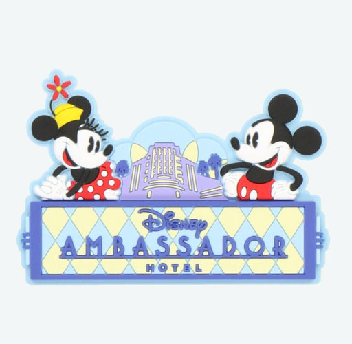 Pre-Order Tokyo Disney Resort Magnet Disney Ambassador Hotel Mickey Minnie