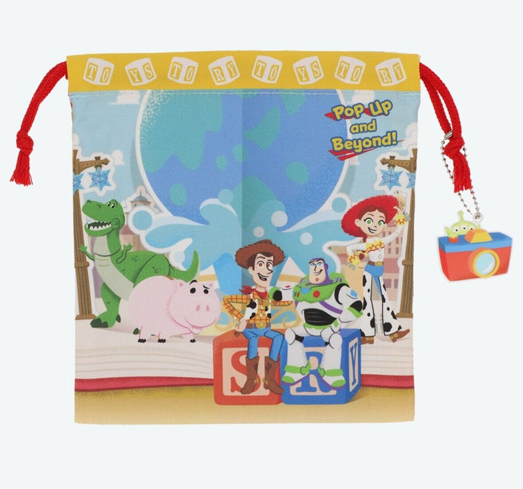 Pre-Order Tokyo Disney Resort KINCHAKU Bag Set 3 PCS Toy Story Pixar