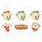 Pre-Order Tokyo Disney Resort 2024 Huey Dewy Louie Ring Set 6 PCS Set