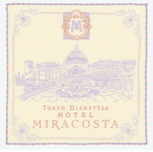 Pre-Order Tokyo Disney Resort 2024 Mini Towel Tokyo Disneyl SEA Hotel Miracosta