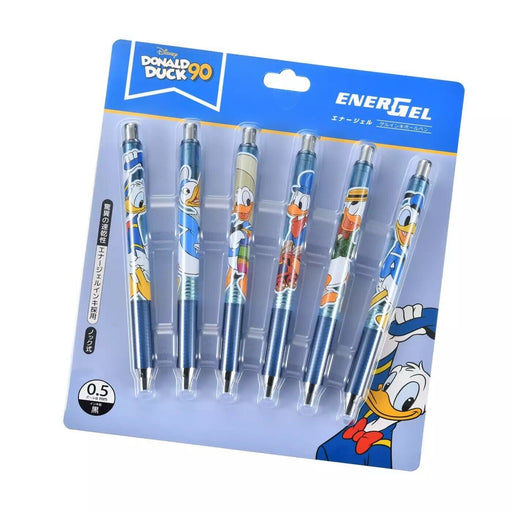 Pre-Order Disney Store JAPAN 2024 Donald Birthday 90th Ballpoint Pen Set 6 PCS