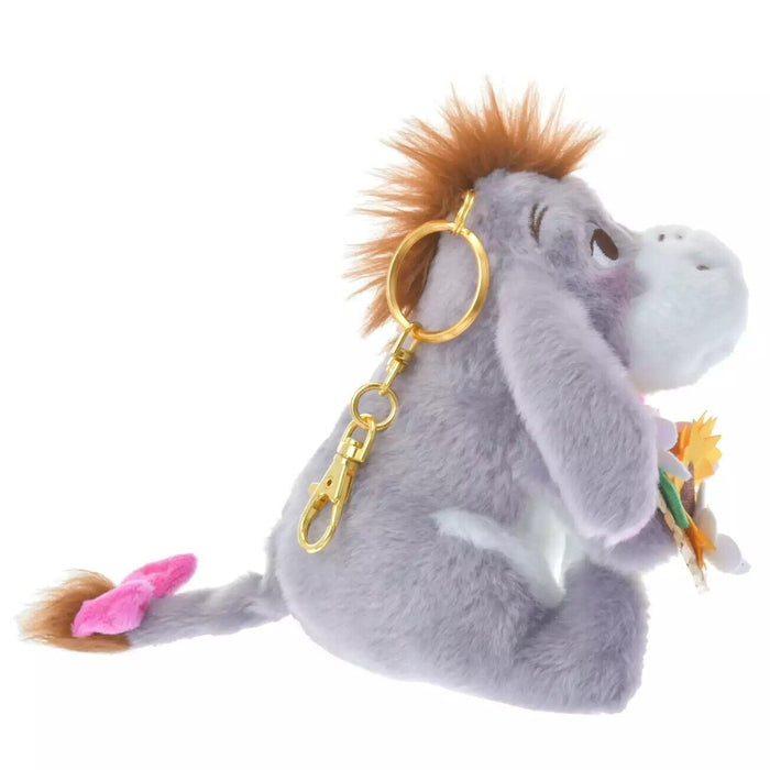 PreOrder Disney Store JAPAN 2024 Pooh Honey Day Plush Key Chain Straw Hat Eeyore