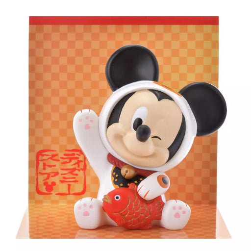 Pre-Order Disney Store JAPAN 2025 Happy New Year Mini Figure Lucky Cat Mickey