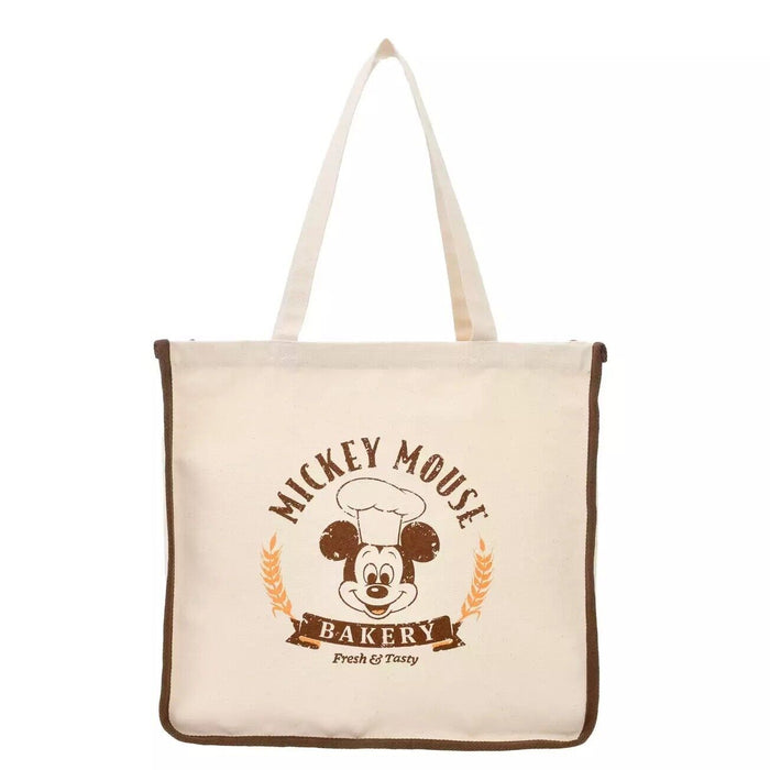 Pre-Order Disney Store JAPAN 2024 Plush Key  Chain Mickey 's Bakery Tote Bag