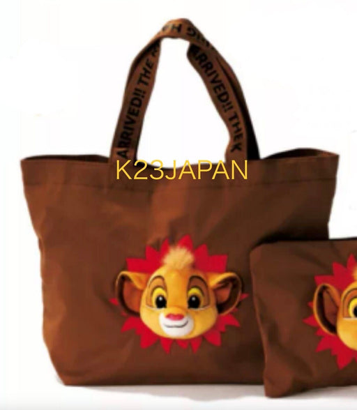 Pre-Order Disney Store JAPAN 2024 The Lion King 30th Plush Tote Bag Young Simba