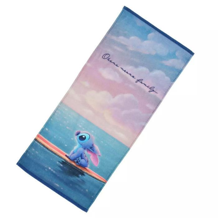 Pre-Order Disney Store JAPAN 2024 Stitch Day Face Towel Hawaii