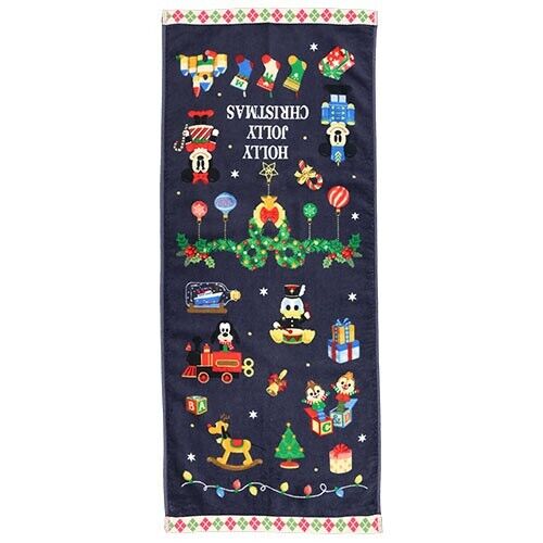 Pre-Order Tokyo Disney Resort 2024 Christmas Face Towel Mickey Minnie