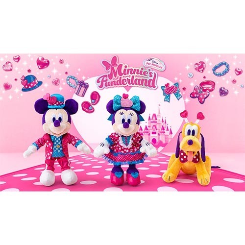 Pre-Order Tokyo Disney Resort 2026 Minnie Funderland Plush Badge