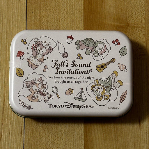 IN HAND Tokyo Disney SEA 2024 Duffy Fall's Sound Invitations Can Box Empty