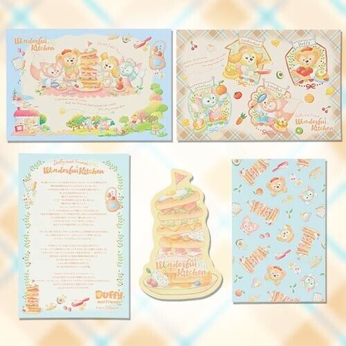 Pre-Order Tokyo Disney SEA 2025 Duffy Wonderful Kitchen Postcard Set