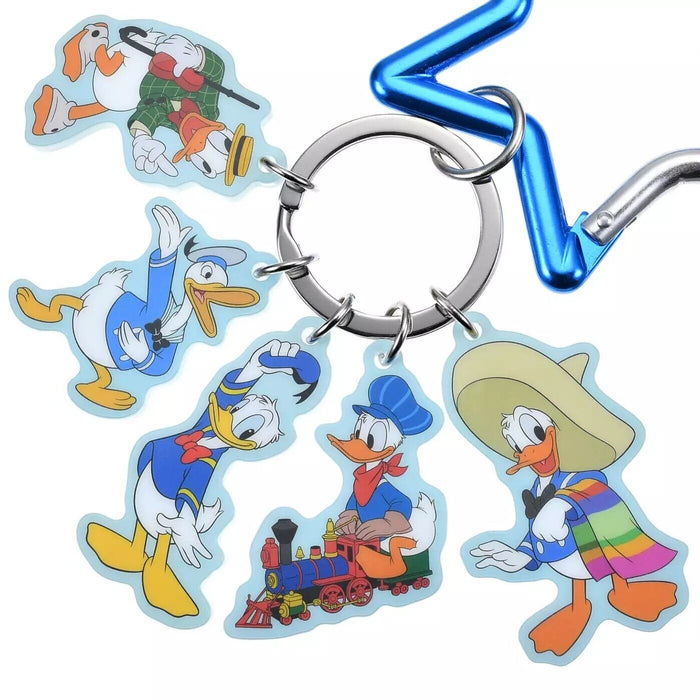 Pre-Order Disney Store JAPAN 2024 Donald Birthday 90th Key Chain Karabiner JDS