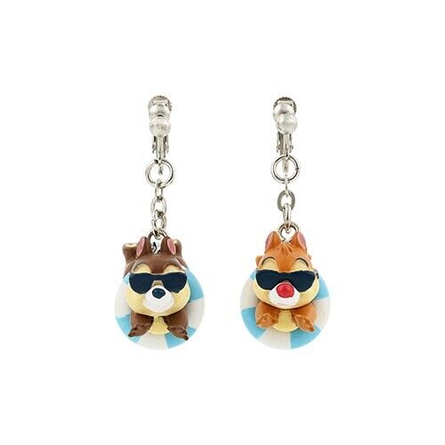 Pre-Order Tokyo Disney Resort 2024 SUISUI Summer Earrings Chip & Dale