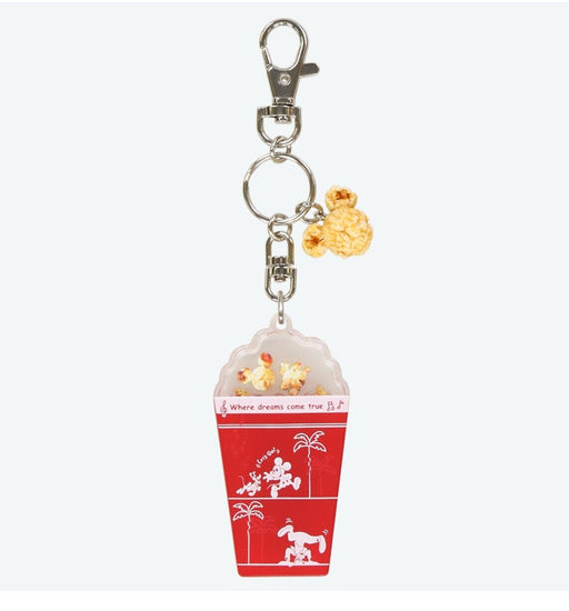 Pre-Order Tokyo Disney Resort 2024 Key Chain Popcorn Mickey Shape